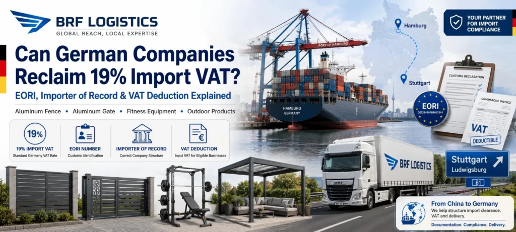 Germany Import VAT and Duty 2026 Customs, EORI & Tax Guide for Imports from China