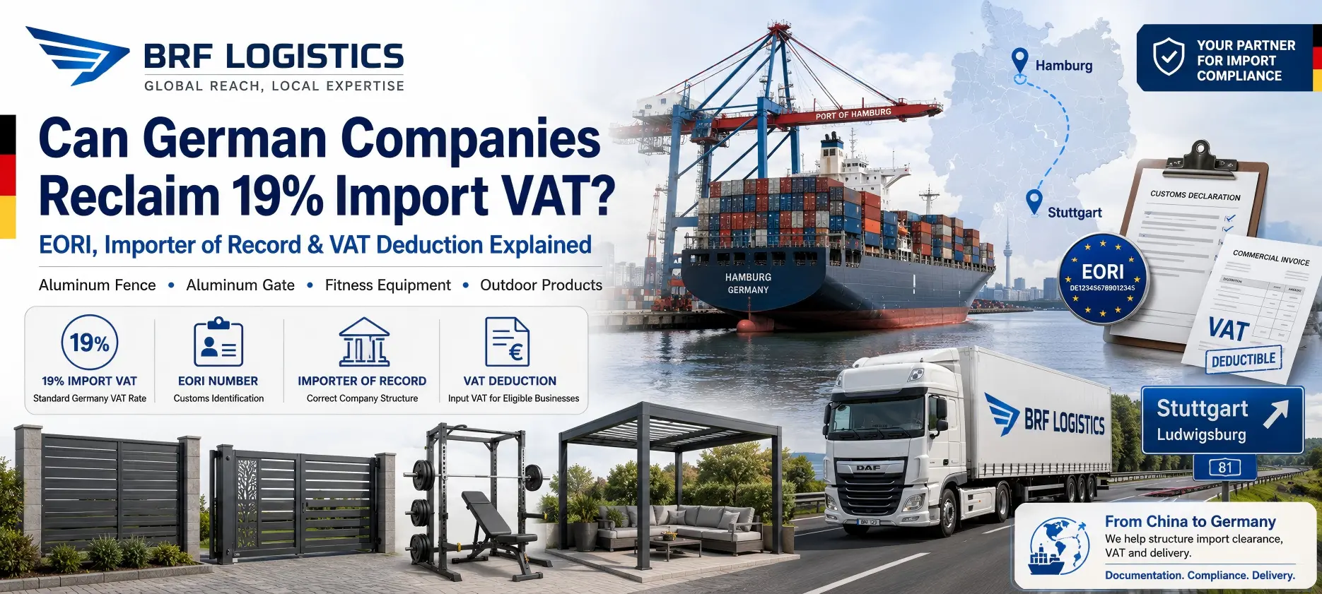 Germany Import VAT and Duty 2026 Customs, EORI & Tax Guide for Imports from China