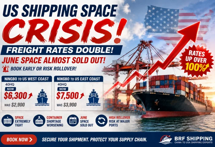 Sea Freight from China to USA (2026 Updated Guide)