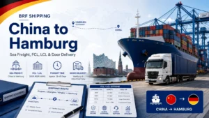 Shipping from China to Hamburg Sea Freight, FCL, LCL & Door Delivery Guide