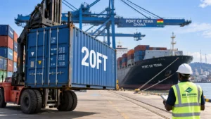 20ft Container Shipping Cost from China to Ghana