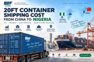 20ft Container Shipping Cost from China to Nigeria