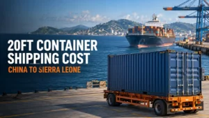 20ft container shipping cost from China to Sierra Leone