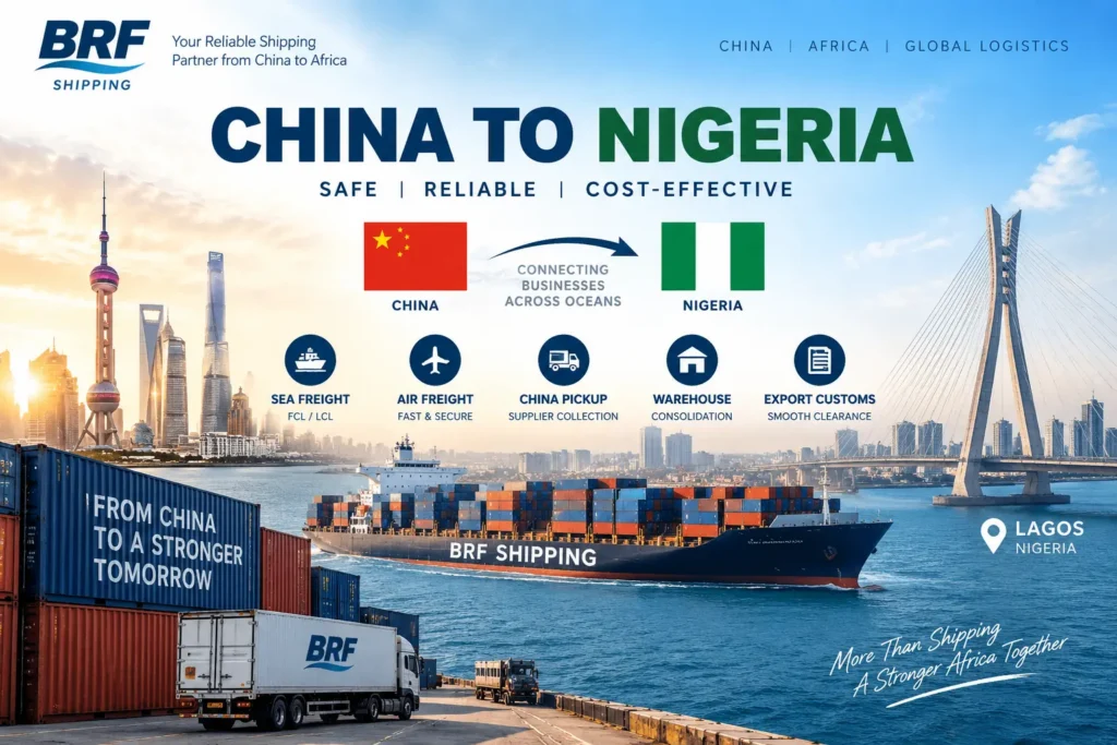China to Nigeria Shipping