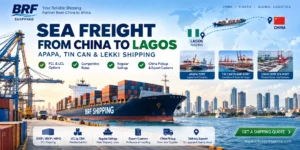 Sea Freight from China to Lagos