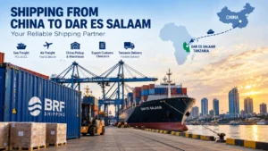 Shipping from China to Dar es Salaam