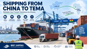 Shipping from China to Tema