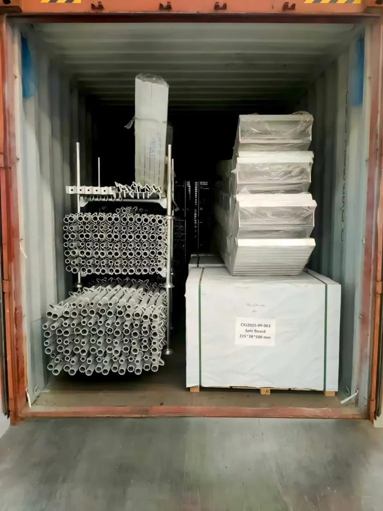 Tianjin to Sydney Scaffolding Shipping Case – 20GP + 40HQ Door-to-Door Delivery
