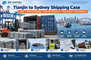 scaffolding shipping from China to Australia