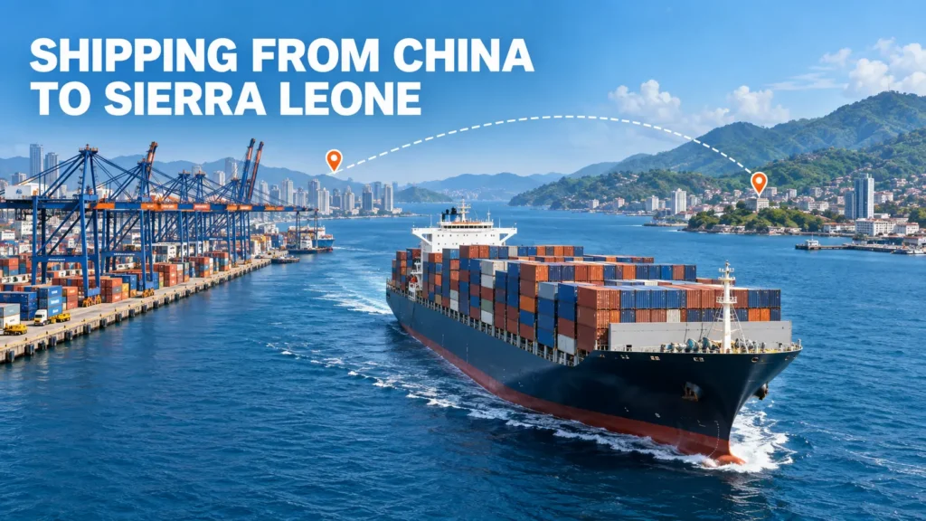 Shipping from China to Sierra Leone | Freight Guide 2026