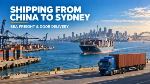 Shipping from China to Sydney