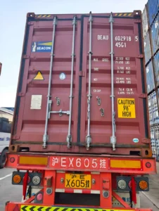 WOOD PLASTIC COMPOSITE DECKING Shipping from Haining to Brisbane 40HQ Door-to-Door Case